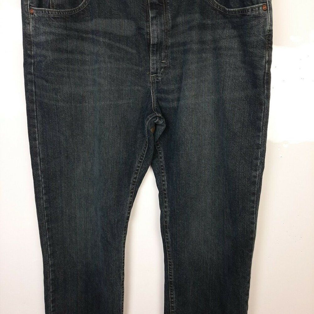 LEE BLUE Jeans Relaxed Fit 40x30 Dark, Wash‎